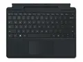Microsoft Surface Pro Signature Keyboard Tastatur - med akselerometer, styreplate, lagrings- og ladebakke for Surface Slim Pen 2 - QWERTZ - Tysk - svart - for Surface Pro 10, Pro 8, Pro 9, Pro X, Pro X for Business