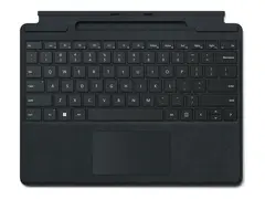 Microsoft Surface Pro Signature Keyboard Tastatur - med akselerometer, styreplate, lagrings- og ladebakke for Surface Slim Pen 2 - QWERTZ - Tysk - svart - for Surface Pro 10, Pro 8, Pro 9, Pro X, Pro X for Business