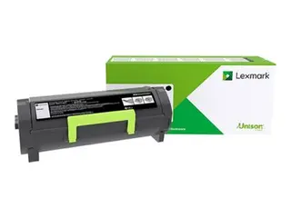 Lexmark 502UE - Ekstra høy ytelse - svart original - tonerpatron Lexmark Corporate - for Lexmark MS510dn, MS510dtn, MS610de, MS610dn, MS610dte, MS610dtn