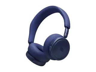 JBL LIVE 680NC - Hodetelefoner med mikrofon on-ear - Bluetooth - trådløs, kablet - aktiv støydemping - 3,5 mm jakk - blå
