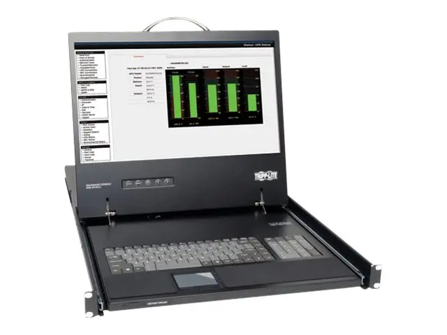 Eaton Tripp Lite Series Rack Console KVM Cable Kit w/ 19" LCD PS/2...