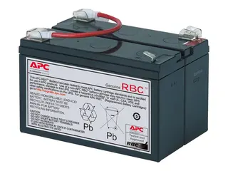 APC Replacement Battery Cartridge #3 - UPS-batteri blysyre - svart - for P/N: BK450, BK600, BK600C, BK650MC, PCNET
