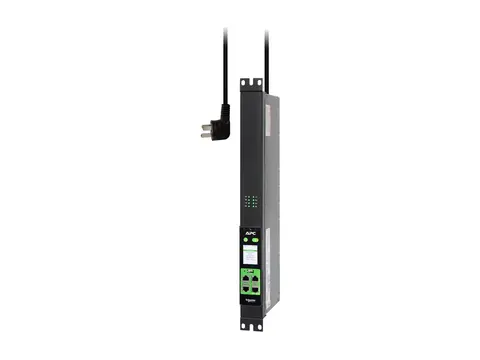 APC EasyPDU EPDU2016S - Strømfordelerenhet (kan monteres i rack) svitsjet - AC 230 V - 3680 VA - enkeltfase - Ethernet 10/100/1000, serial, USB - utgangskontakter: 8 (power IEC 60320 C13) - 1U - 19" - 2.5 m kabel - svart