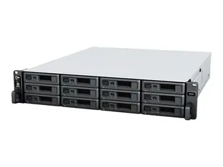 Synology RackStation RS2423RP+ NAS-server - 12 br&#248;nner - kan monteres i rack - SATA 6Gb/s - RAID JBOD, 0, 1, 5, 6, 10 - RAM 8 GB - Gigabit Ethernet / 10 Gigabit Ethernet - iSCSI st&#248;tte - 2U