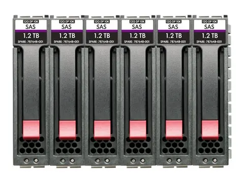 HPE Enterprise - harddisk - 7.2 TB - SAS 12Gb/s (en pakke 6)