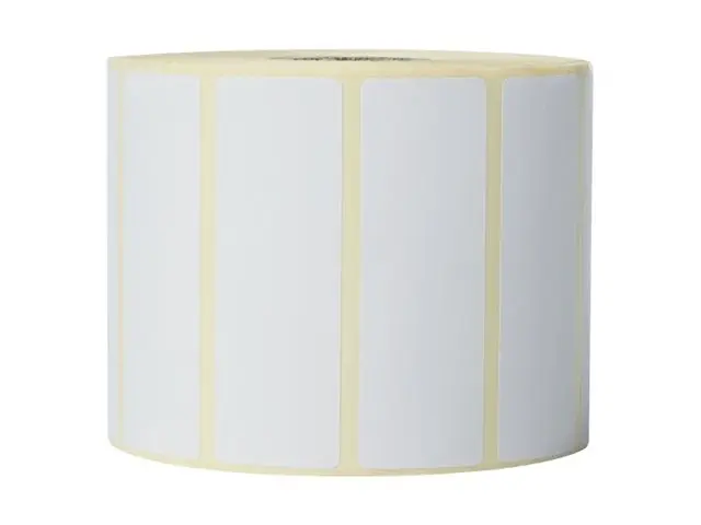 Brother - Hvit 76 x 26 mm 1900 etikett(er) (1 rull(er) stanseskårn...