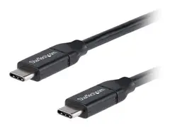 StarTech.com USB C To USB C Cable - 3 ft / 1m USB-IF Certified - 5A PD - USB 2.0 - USB Type C Charging Cable - USB C Fast Charge Cable (USB2C5C1M) - USB type C-kabel - 24 pin USB-C til 24 pin USB-C - 1 m