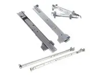 Dell ReadyRails Static - Tannstangsett 1U - for PowerEdge R320, R330, R340, R360, R430, R440, R450, R630, R640, R6415, R650, R660, T150