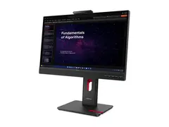 Lenovo ThinkCentre Tiny-in-One 24 Gen 6 - LED-skjerm 24" (23.8" synlig) - 1920 x 1080 Full HD (1080p) @ 120 Hz - IPS - 250 cd/m² - 1500:1 - 4 ms - HDMI, DisplayPort - høyttalere - eklipsesvart