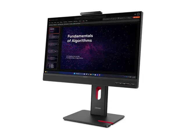 Lenovo ThinkCentre Tiny-in-One 24 Gen 6 - LED-skjerm 24" (23.8" synlig) - 1920 x 1080 Full HD (1080p) @ 120 Hz - IPS - 250 cd/m² - 1500:1 - 4 ms - HDMI, DisplayPort - høyttalere - eklipsesvart 