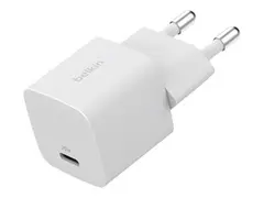 Belkin BoostCharge - Str&#248;madapter - PPS-teknologi 25 watt - PD 3.1/PPS, Fast Charge (24 pin USB-C)