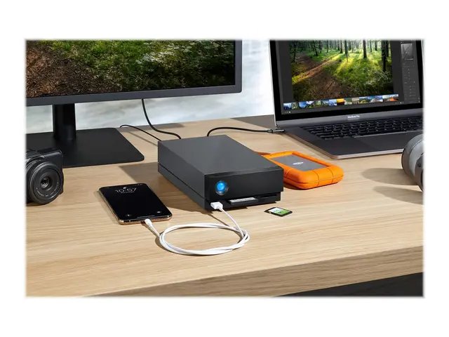 LaCie 1big Dock STHS16000800 - Harddiskarray 16 TB 1 brønner (SATA...