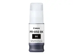 Canon PFI-050BK - 70 ml - svart original - blekkbeholder - for imagePROGRAF TC-20, TC-20M, TC-21, TC-21M