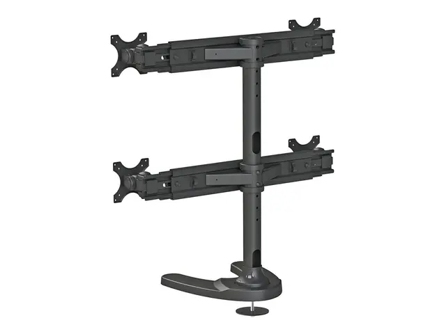 Neomounts FPMA-D700DD4 - Stativ full bevegelse for 4 LCD-skjermer ...