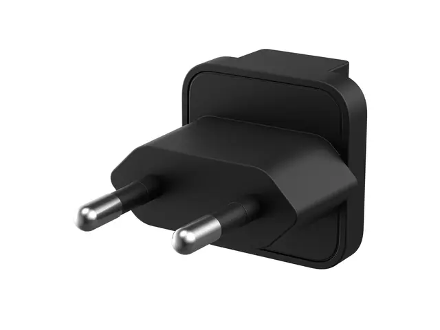 HP GaN Wall Charger - USB-C-strømadapter AC 115/230 V 65 watt svart