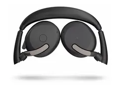Jabra Evolve2 65 Flex UC Stereo - Hodesett on-ear - Bluetooth - tr&#229;dl&#248;s - aktiv st&#248;ydemping - USB-A - svart - Optimert for UC