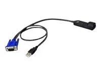 Lenovo Virtual Media Conversion Option Gen2 Video- / USB-adapter - 1 m - for Lenovo Global 2x2x16, Global 4x2x32; System x3500 M4; x3950 X5; ThinkSystem SR250