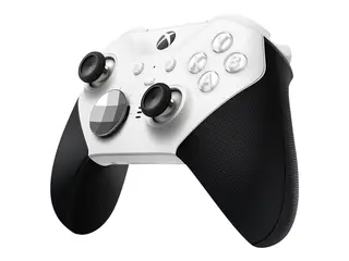 Microsoft Xbox Elite Wireless Controller Series 2 Core - H&#229;ndkonsoll - tr&#229;dl&#248;s - Bluetooth - hvit - for PC, Microsoft Xbox Series S, Microsoft Xbox Series X, Microsoft Xbox One, Android, iOS