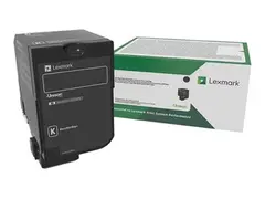 Lexmark - Svart - original - tonerpatron LCCP, LRP for Lexmark CS720de, CS720dte, CS725de, CS725dte, CX725de, CX725dhe, CX725dthe