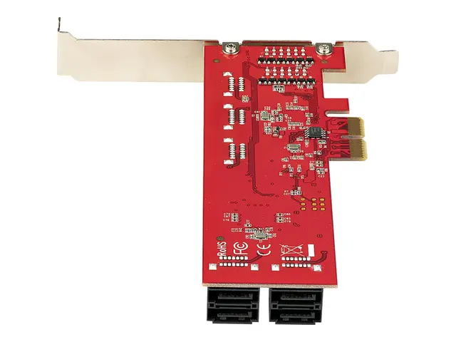 StarTech.com SATA PCIe Card, 10 Port Expansion card, 6Gbps Low/Ful...