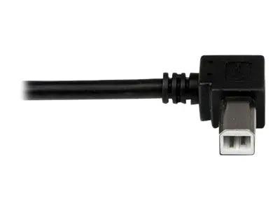 StarTech.com 3m USB 2.0 A to Left Angle B Cable Cord - 3 m Printer...