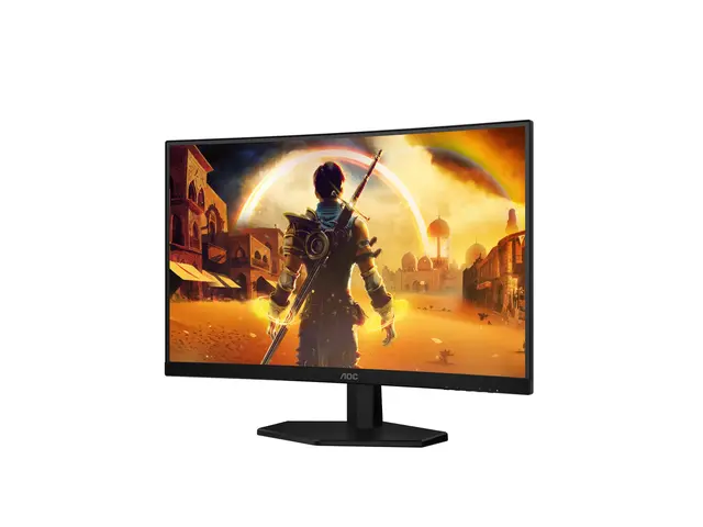AOC Gaming CQ27G42FE - LED-skjerm - gaming 27" - 2560 x 1440 QHD @ 144 Hz - VA - 3000:1 - 0.5 ms - HDMI, DisplayPort - høyttalere 