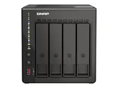 QNAP TS-453E - NAS-server - 4 brønner - SATA 6Gb/s RAID 0, 1, 5, 6, 10, 50, JBOD, 60 - RAM 8 GB - 2.5 Gigabit Ethernet - iSCSI støtte