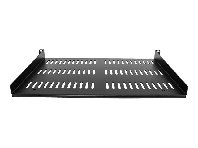 StarTech.com 1U Vented Server Rack Cabinet Shelf, 12in Deep Fixed ...