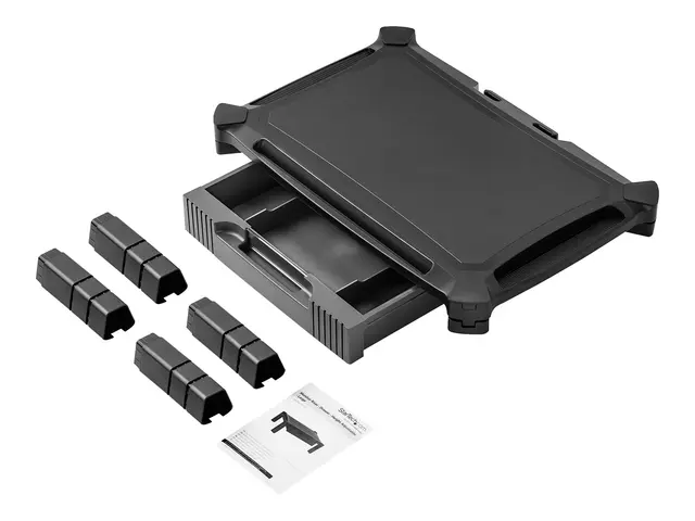 StarTech.com Adjustable Monitor Riser - Large - Drawer - Monitors ...