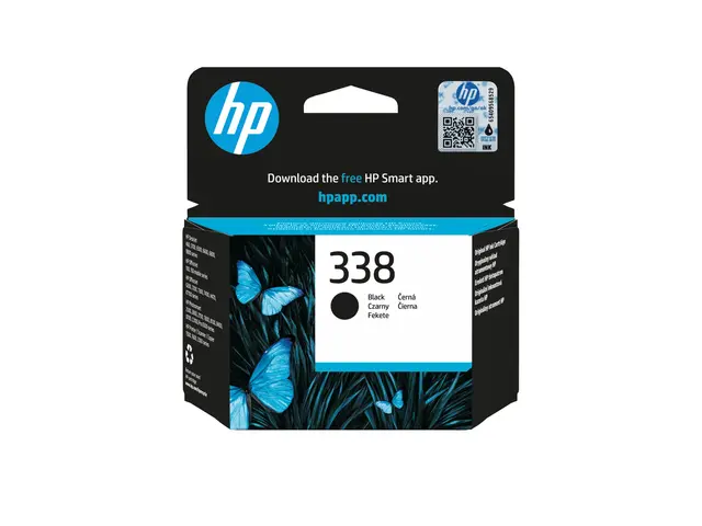 HP 338 - 11 ml svart original blekkpatron for Officejet 100, 150, ...