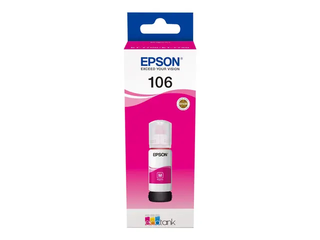 Epson 106 - 70 ml - magenta - original - blekkbeholder - for EcoTa...