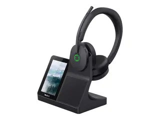 Yealink WH68 Workstation - Hodesett - on-ear DECT / Bluetooth - trådløs - aktiv støydemping - UC-sertifisert
