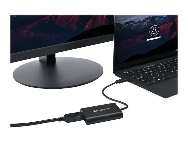 StarTech.com USB 3.0 to DisplayPort Adapter - 4K 30Hz - External V...