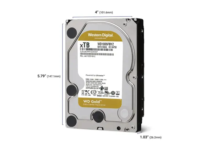 WD Gold WD161KRYZ - Harddisk - 16 TB - intern - 3.5" - SATA 6Gb/s ...