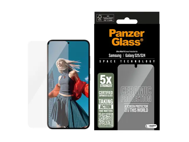 PanzerGlass Ceramic Protection - Skjermbeskyttelse for mobiltelefo...