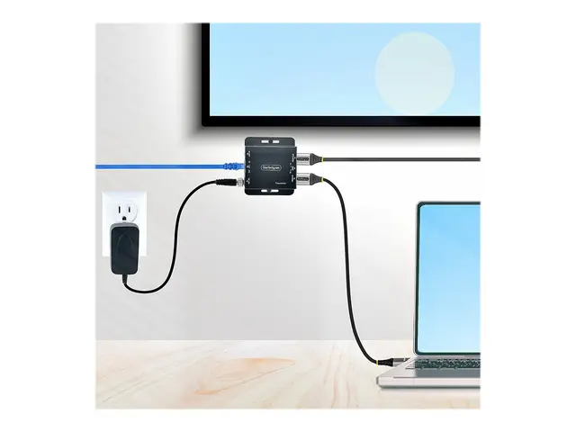 StarTech.com HDMI Extender over CAT6/CAT5, 4K 30Hz/130ft (40m) or ...