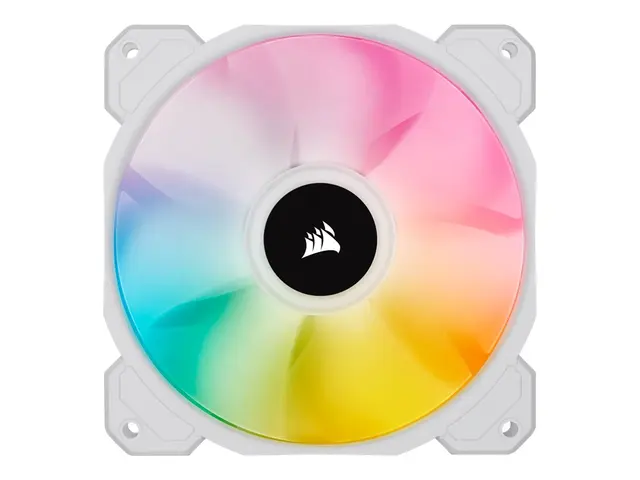 CORSAIR iCUE SP120 RGB ELITE - Kabinettvifte - 120 mm - hvit (en p...
