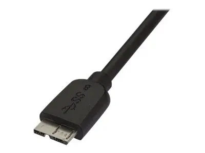 StarTech.com 0.5m 20in Slim USB 3.0 A to Micro B Cable M/M - Mobil...
