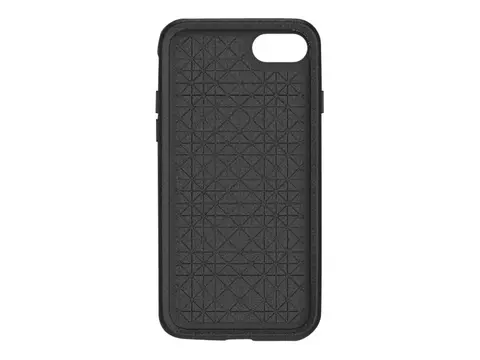 OtterBox Symmetry Series Apple iPhone 7 - Baksidedeksel for mobiltelefon polykarbonat, syntetisk gummi - svart - for Apple iPhone 6, 6s, 7, 8, SE (2nd generation), SE (3rd generation)