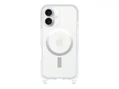 OtterBox React Series - Baksidedeksel for mobiltelefon halskjede - MagSafe-samsvar - blank - for Apple iPhone 16