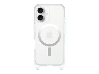 OtterBox React Series - Baksidedeksel for mobiltelefon halskjede - MagSafe-samsvar - blank - for Apple iPhone 16