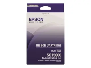 Epson - Svart - 16.75 m - stoffbånd for skriver for DLQ 3000, 3000+, 3500, 3500II, 3500IIN