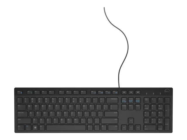 Dell KB216 - Tastatur USB QWERTY Dansk svart