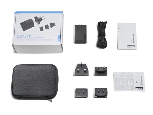 Lenovo 65W USB-C Travel Adapter - Strømadapter - AC 100-240 V - 65...