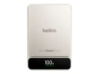 Belkin UltraCharge Pro strømbank - with BoostSolid Cell USB, 2 x USB-C - 60 watt
