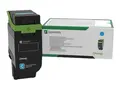 Lexmark - Cyan - original - boks - tonerpatron LCCP, LRP for Lexmark CS632dwe, CX635adwe