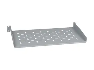 Schneider Spacial CRN NSYBF1U25P - Rack-hylle RAL 7035, gr&#229; - 1U - 19&quot;