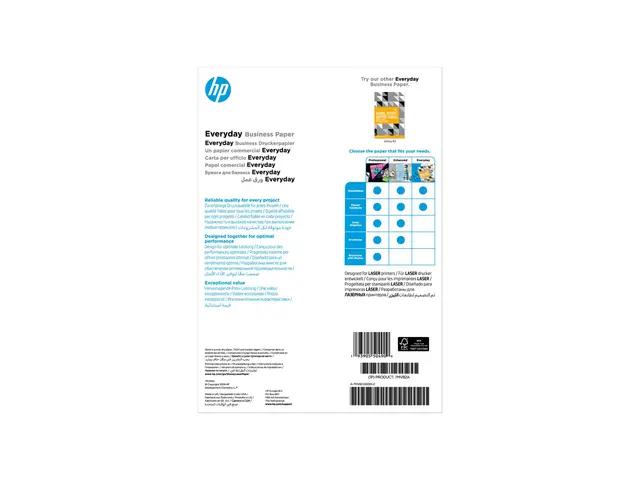 HP Everyday - Blank A4 (210 x 297 mm) 120 g/m² 150 ark fotopapir f...