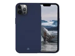 dbramante1928 Costa Rica - Baksidedeksel for mobiltelefon silikon, resirkulert plast - asurblå - for Apple iPhone 12, 12 Pro