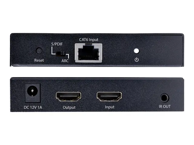 StarTech.com 4K HDMI Extender Over CAT5/CAT6 Cable, 60Hz HDR Video...